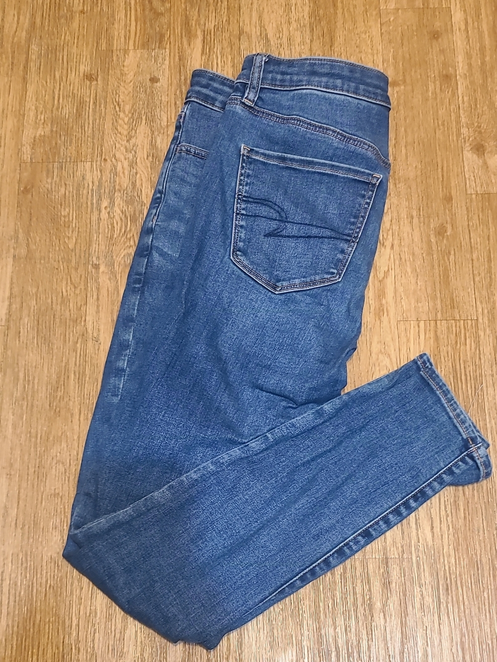 American Eagle Outfitters Women's Skinny Jeans - Blue Wash